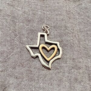 James Avery retired Texas pendant